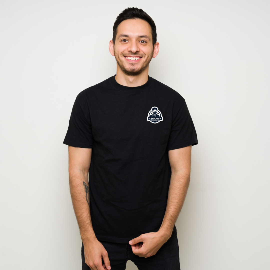 N3tHawk™ Black T-shirt — Trust Your Code
